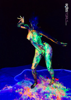 Black Light Body Art